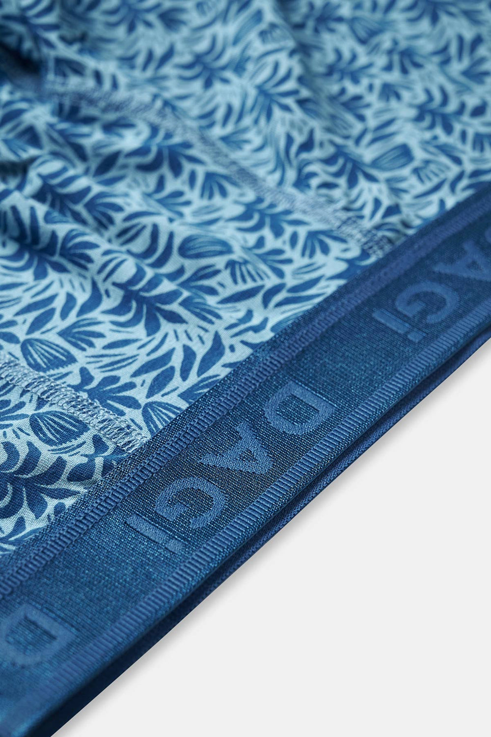 Lacivert D-Men Modal Desenli 2'li Boxer