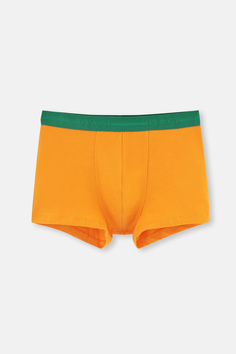 Turuncu D-Men Pamuklu Desenli 2'li Boxer