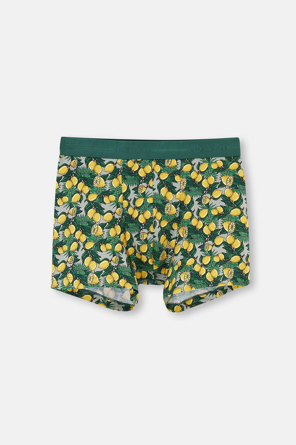 Yeşil D-Men Pamuk Desenli 2'li Boxer