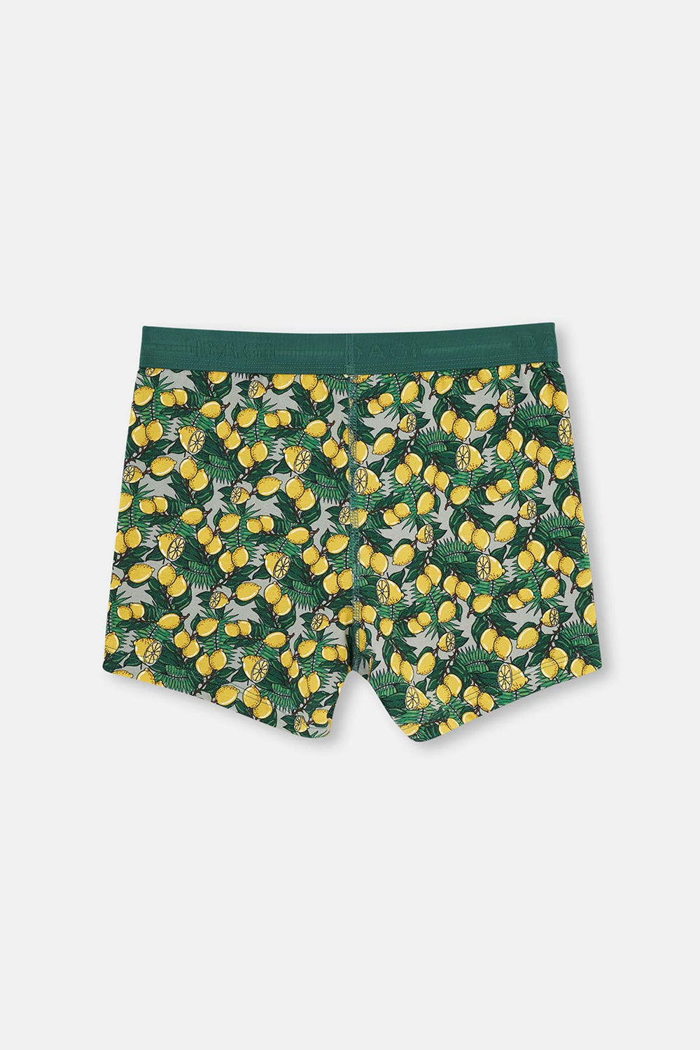 Yeşil D-Men Pamuk Desenli 2'li Boxer