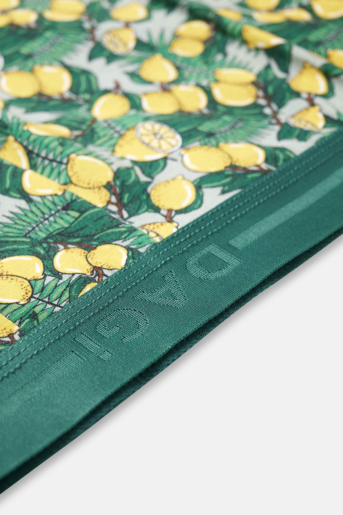 Yeşil D-Men Pamuk Desenli 2'li Boxer