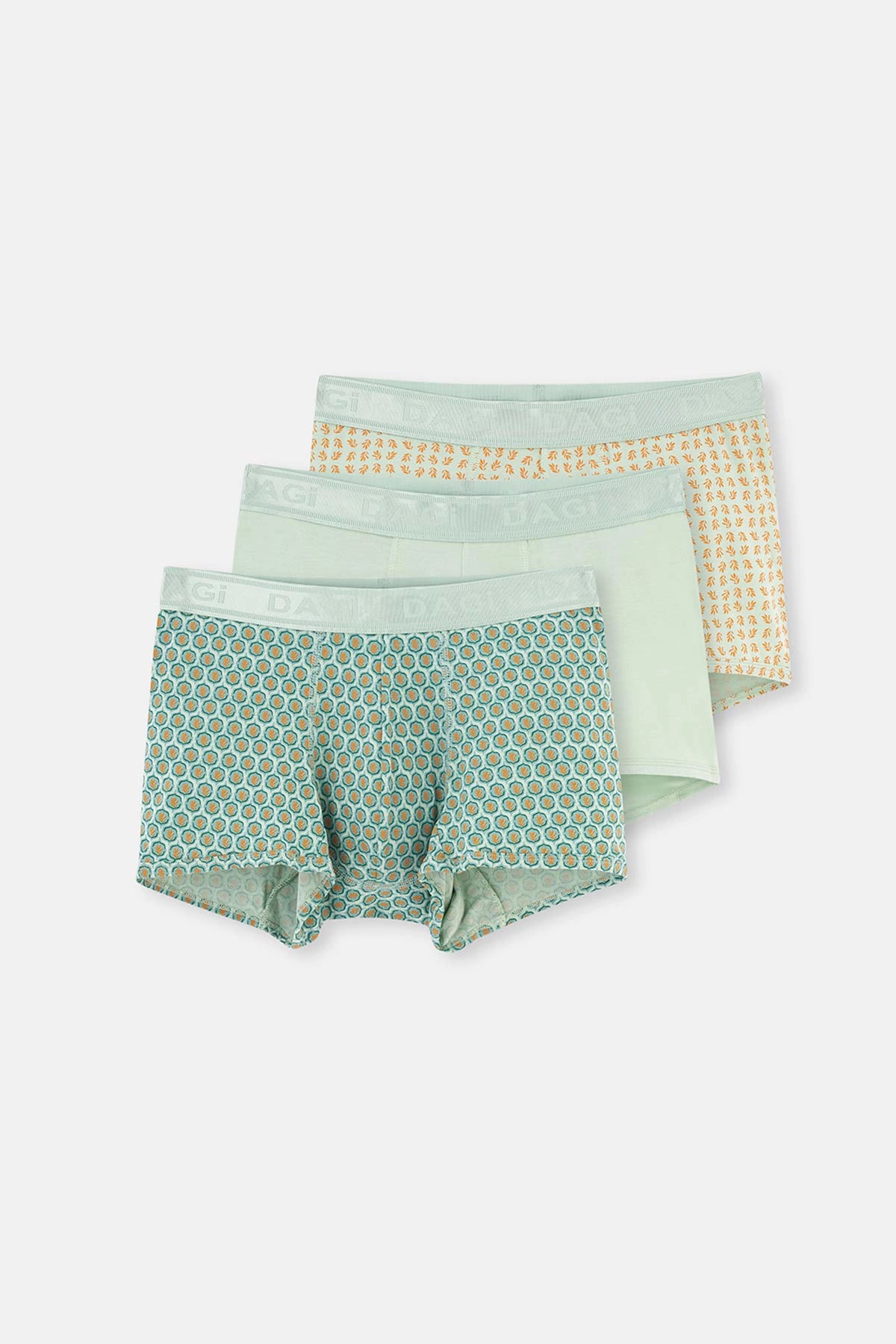 Mint D-Man 3'Lü Modal Boxer