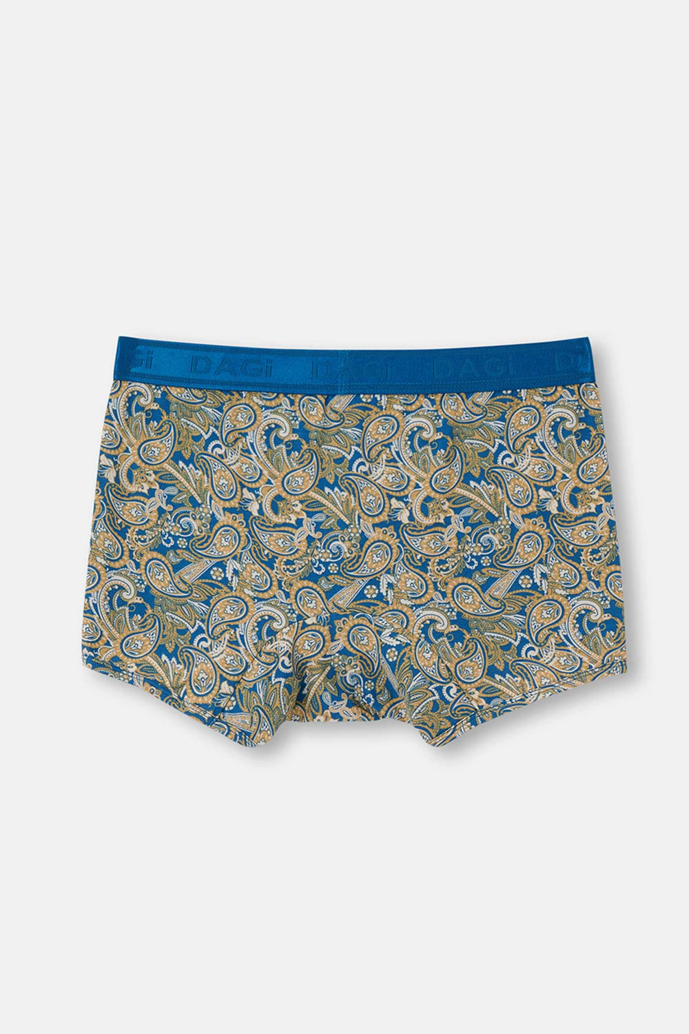 Yeşil Micro Modal Desenli 3'lü Boxer