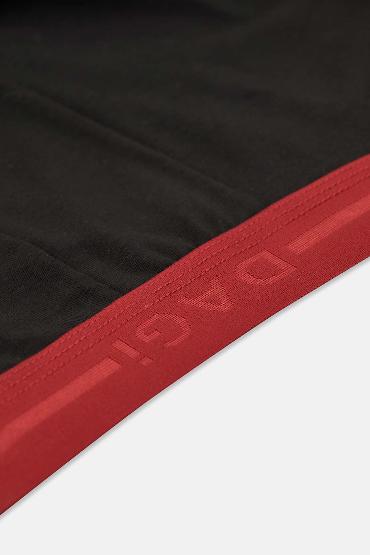 Siyah Basic Pamuk 3'lü Boxer