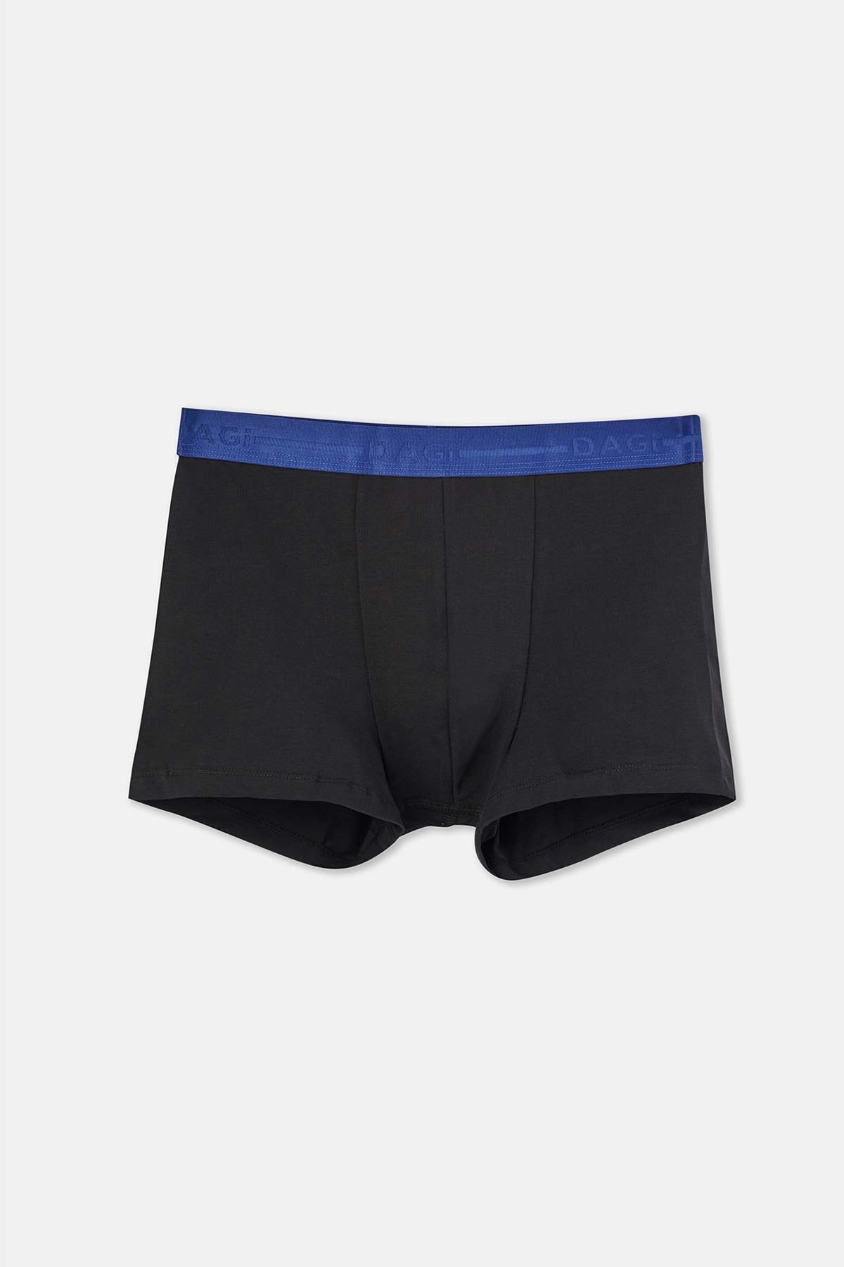 Siyah Basic Pamuk 3'lü Boxer