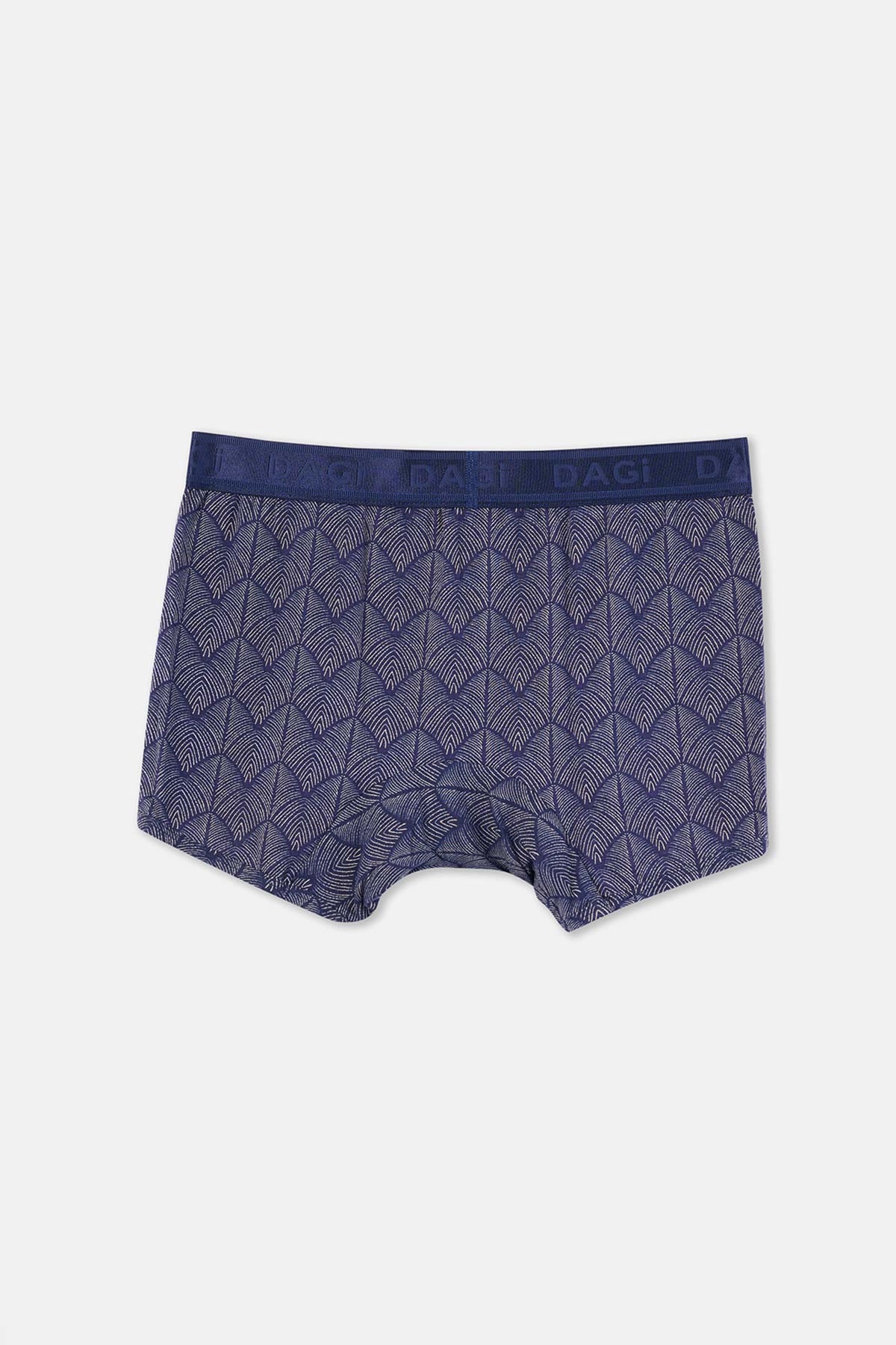 Yeşil Micro Modal Desenli 2'li Boxer