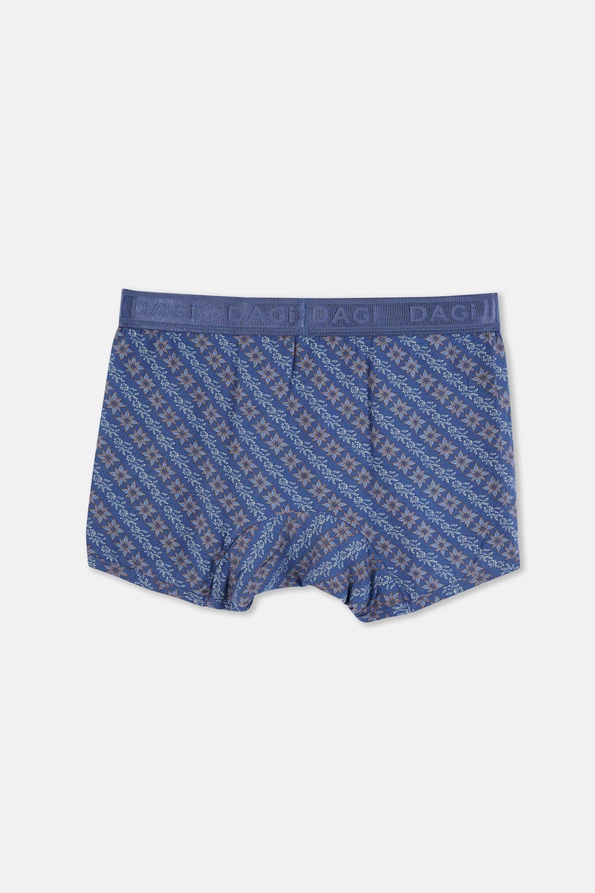 Kiremit Micro Modal Desenli 2'li Boxer