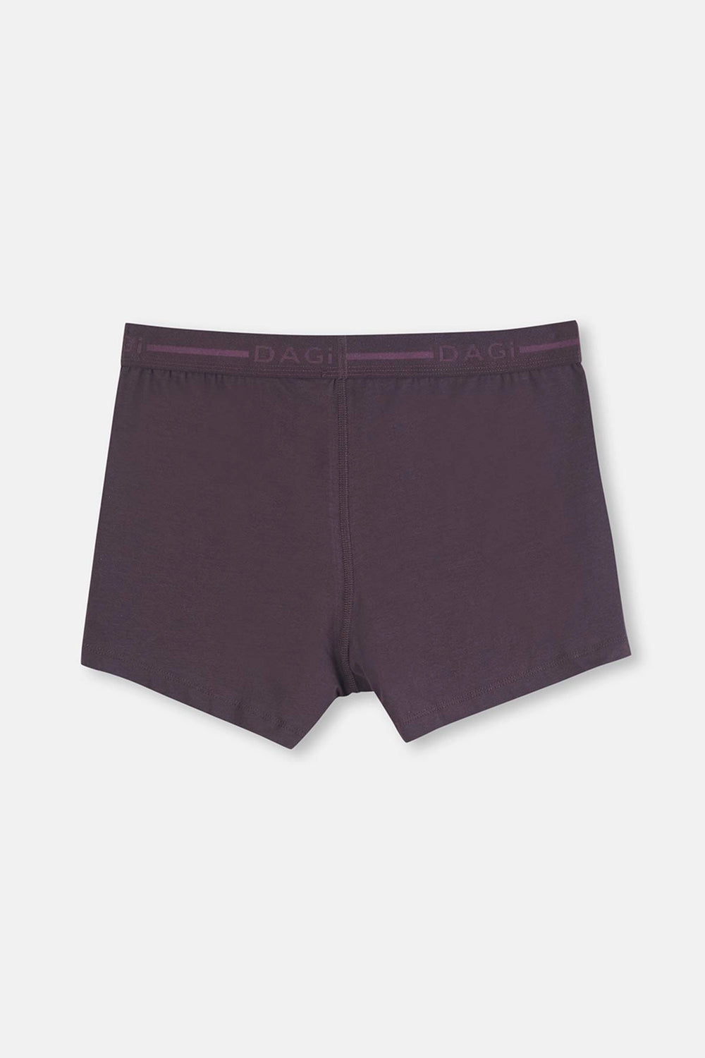 Kahverengi Pamuk Düz Boxer