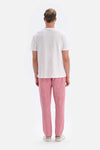 Kırmızı Pötikareli Uzun Paça Pamuklu Pijama Altı