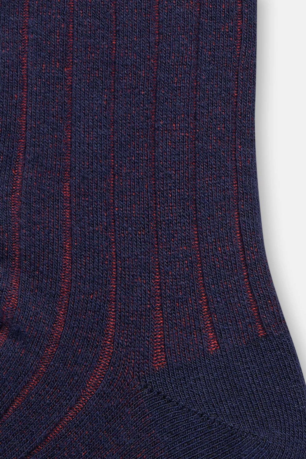 Lacivert Erkek Çift Silindir Pamuklu Çorap