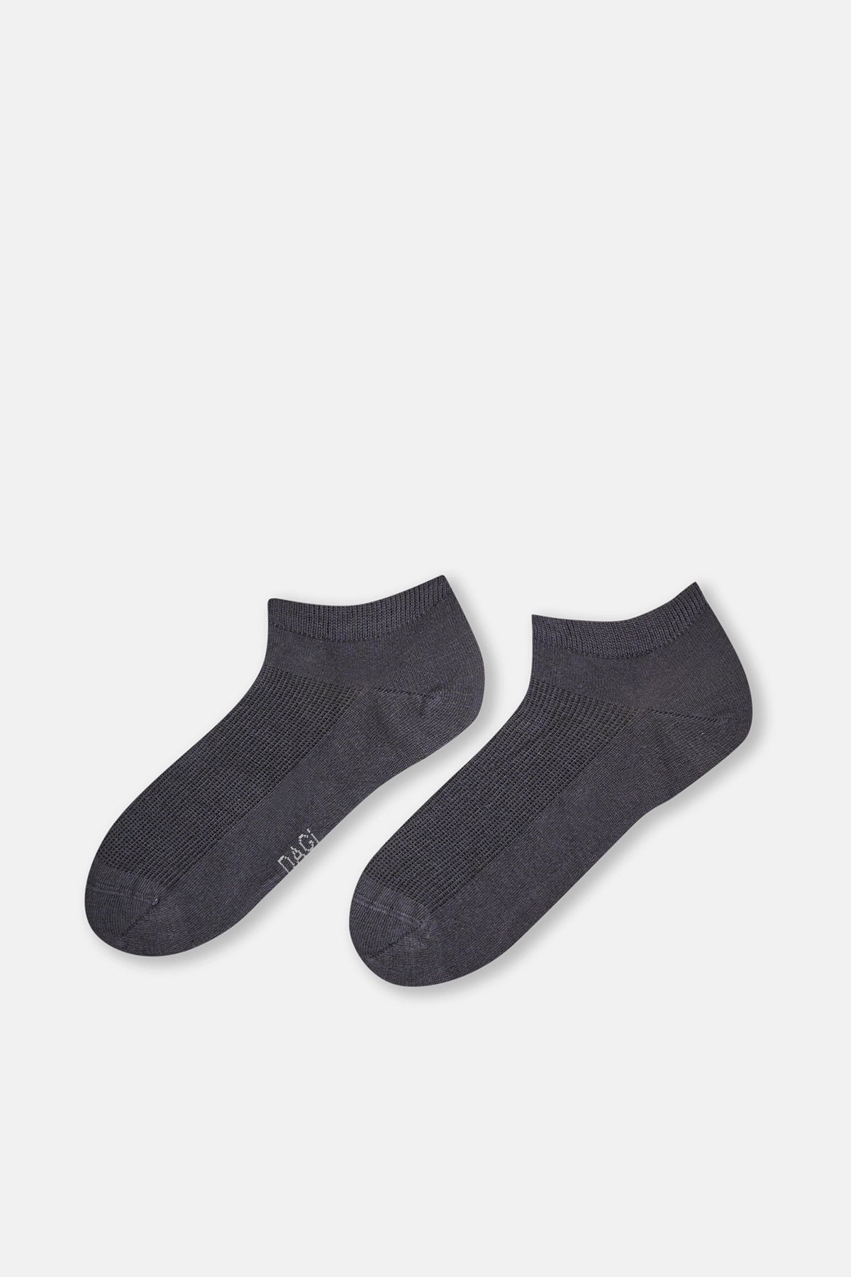 Antrasit Erkek Bambu Patik Çorap