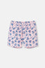 Pembe Caretta Desenli Orta Deniz Şortu