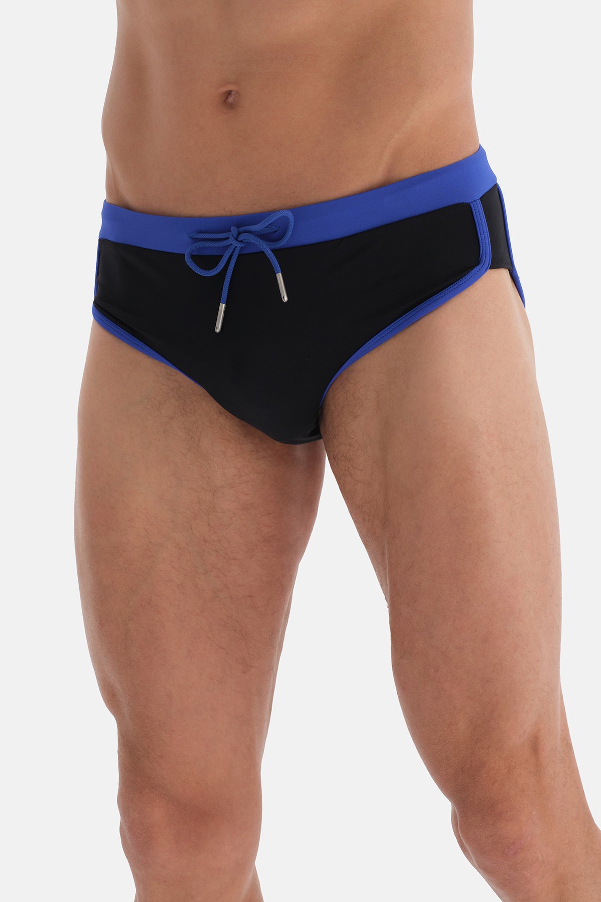 Siyah-Mavi Slip Mayo