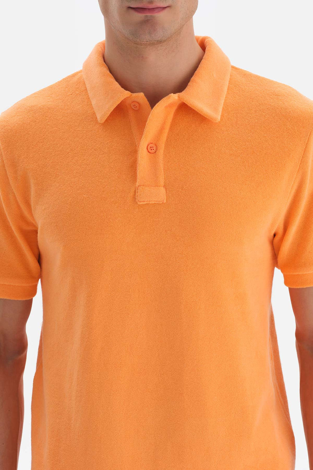 Somon Havlu Polo Yaka Tişört