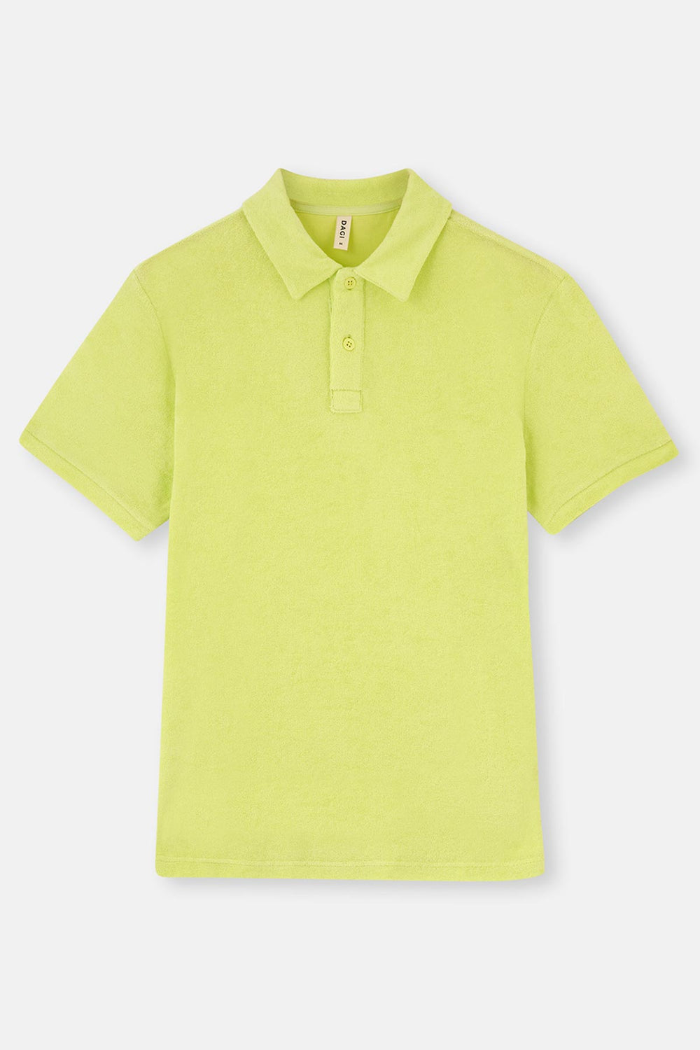 Yeşil Havlu Polo Yaka Tişört