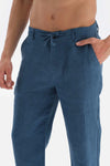 Indigo Keten Pantolon