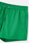 Yeşil Micro Kısa Düz Şort