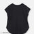 Siyah Dagi Active Kayık Yaka T-Shirt