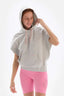 Açık Gri Dagi Active Kolsuz Kapüşonlu Sweatshirt