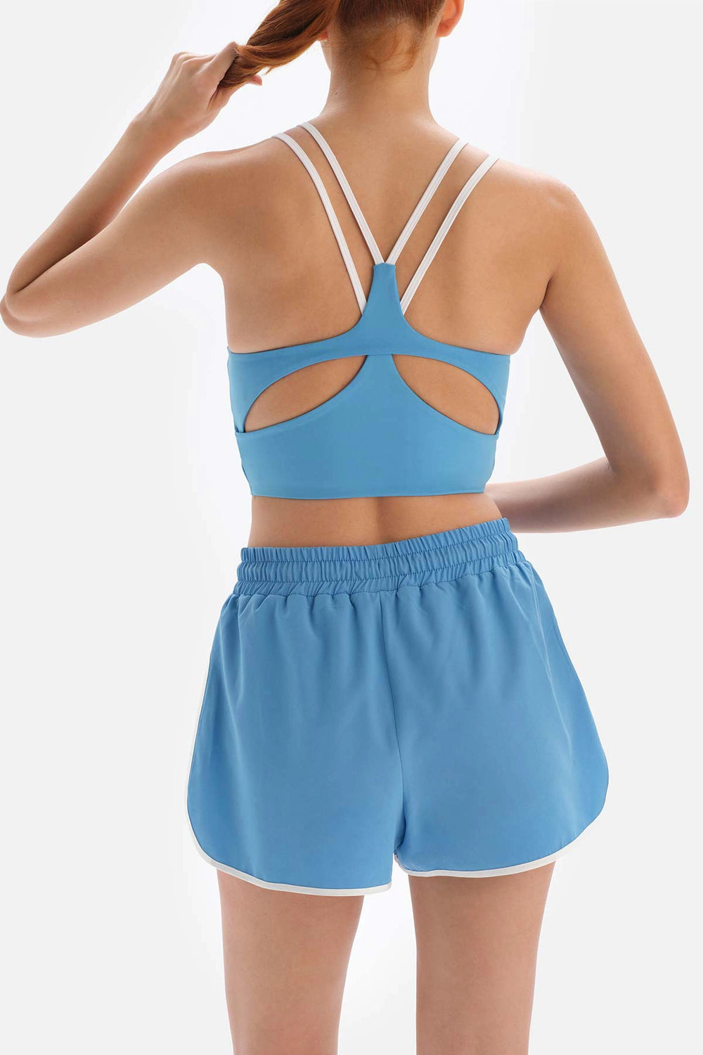 Açıkmavi Dagi Active Sırt Dekolteli Sporcu Sütyeni