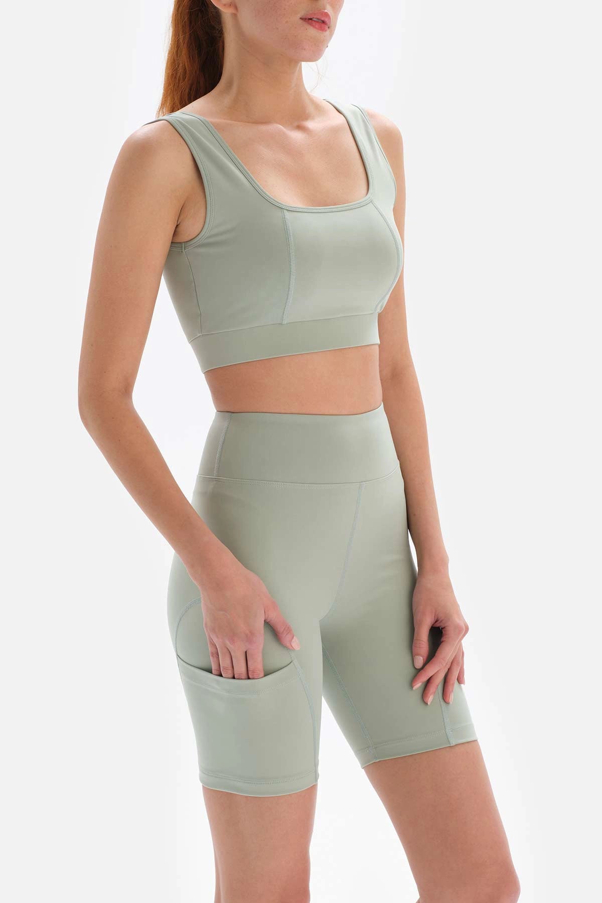 Mint Yeşili Dagi Active Mint i Kadın Sporcu Sütyeni