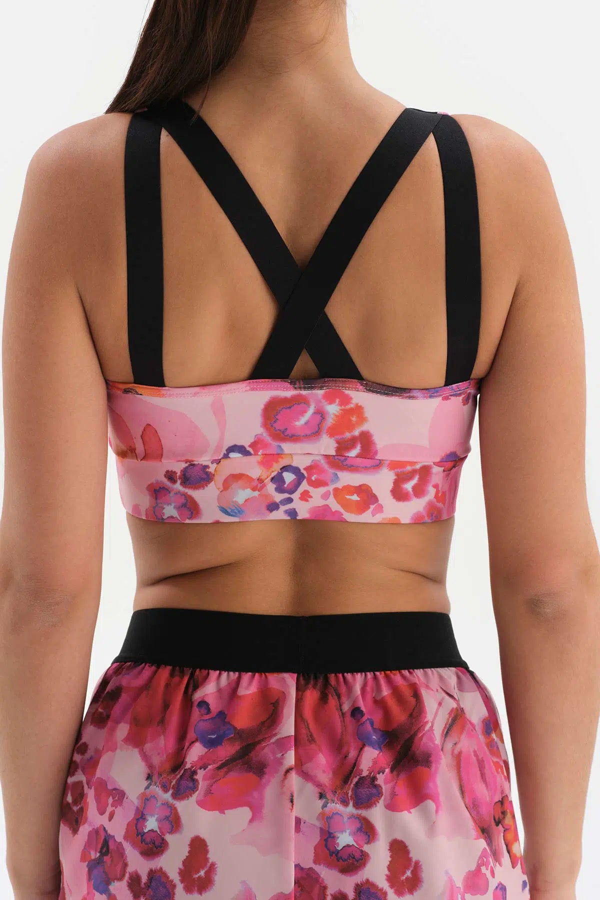 Pembe Dagi Active Kadın Çapraz Sırt Sporcu Sütyeni