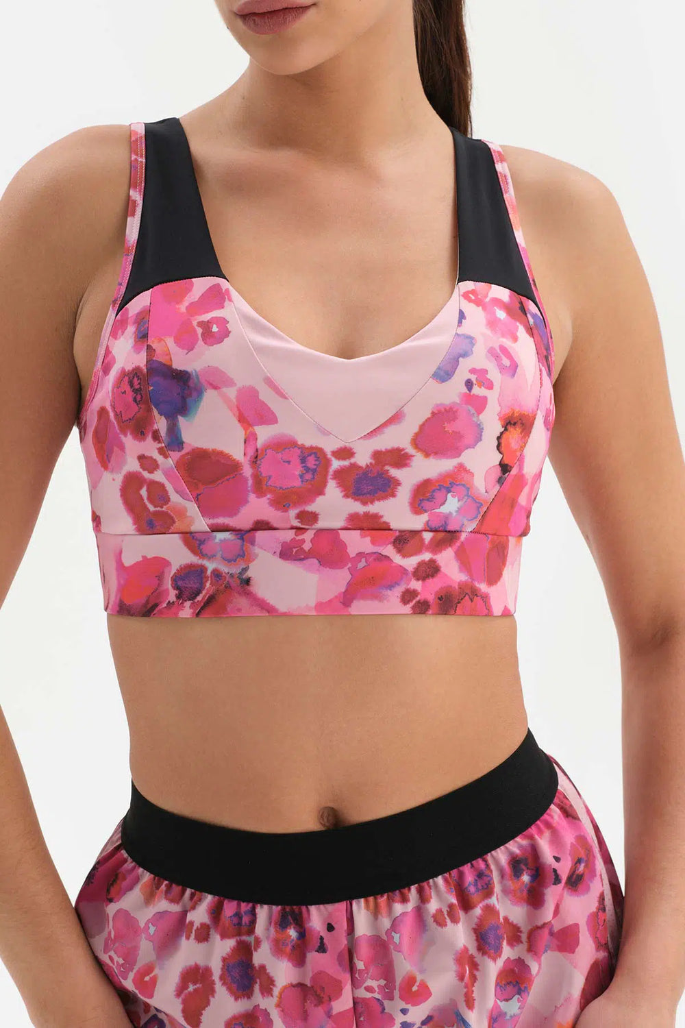 Pembe Dagi Active Kadın Çapraz Sırt Sporcu Sütyeni