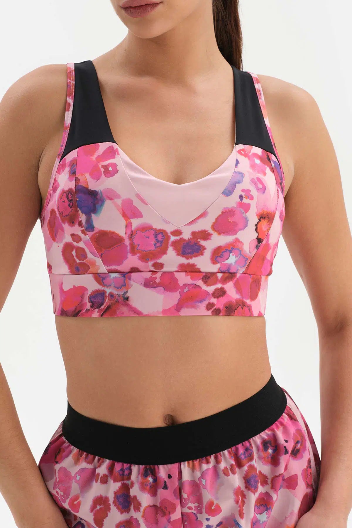 Pembe Dagi Active Kadın Çapraz Sırt Sporcu Sütyeni