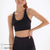 Siyah Dagi Active Çapraz Sırt Askılı Sporcu Sütyeni