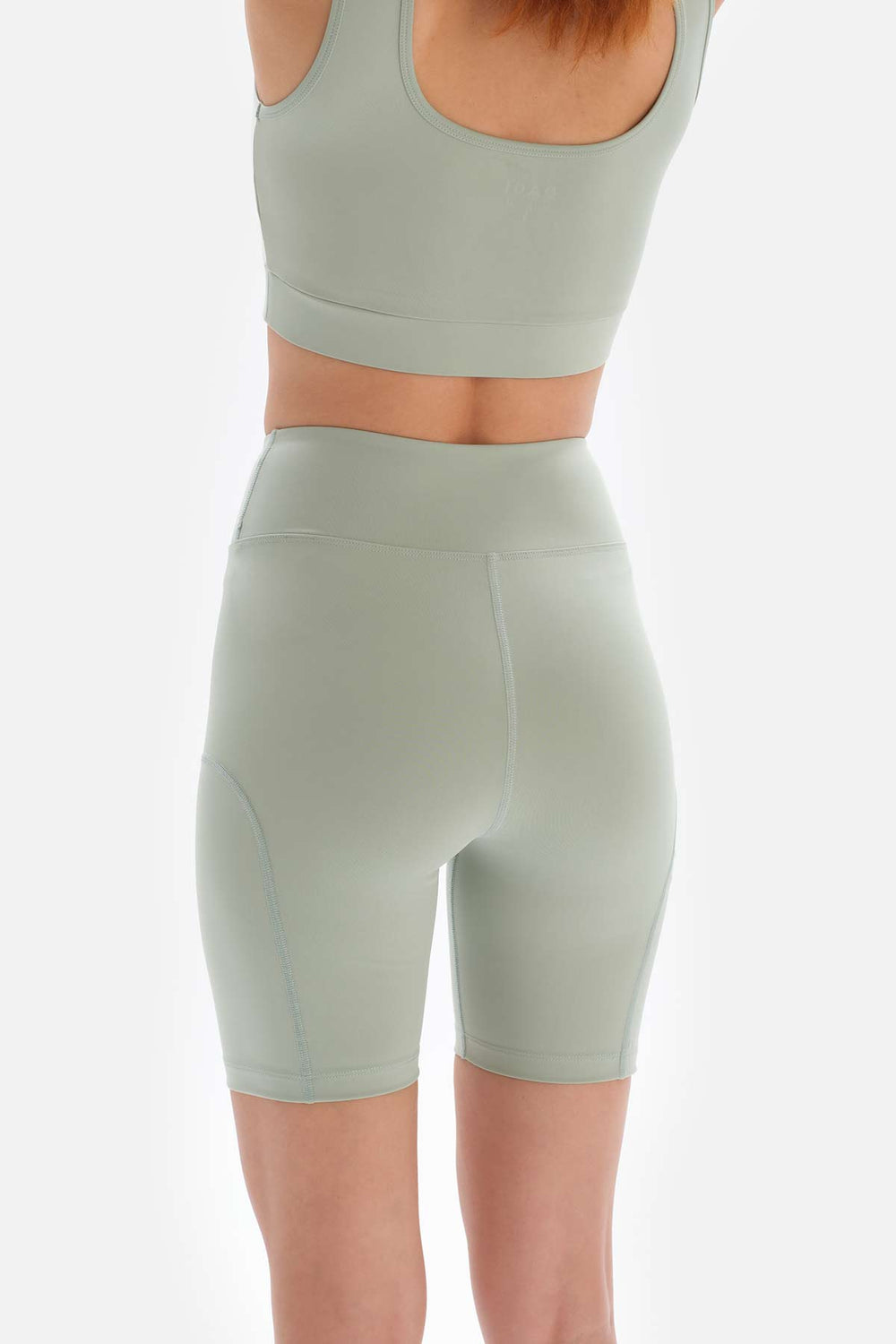 Mint Yeşili Dagi Active Mint i Cepli Biker Tayt