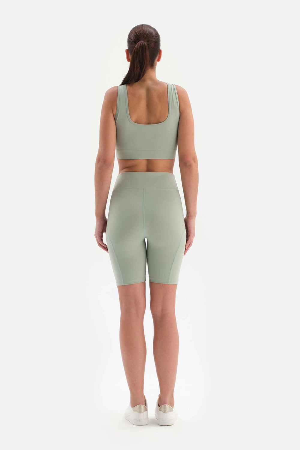 Mint Yeşili Dagi Active Mint i Cepli Biker Tayt