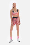 Pembe Dagi Active Desenli Taytlı Şort