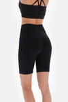 Siyah Dagi Active Seamless Şekillendirici Biker Tayt