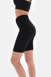 Siyah Dagi Active Seamless Şekillendirici Biker Tayt