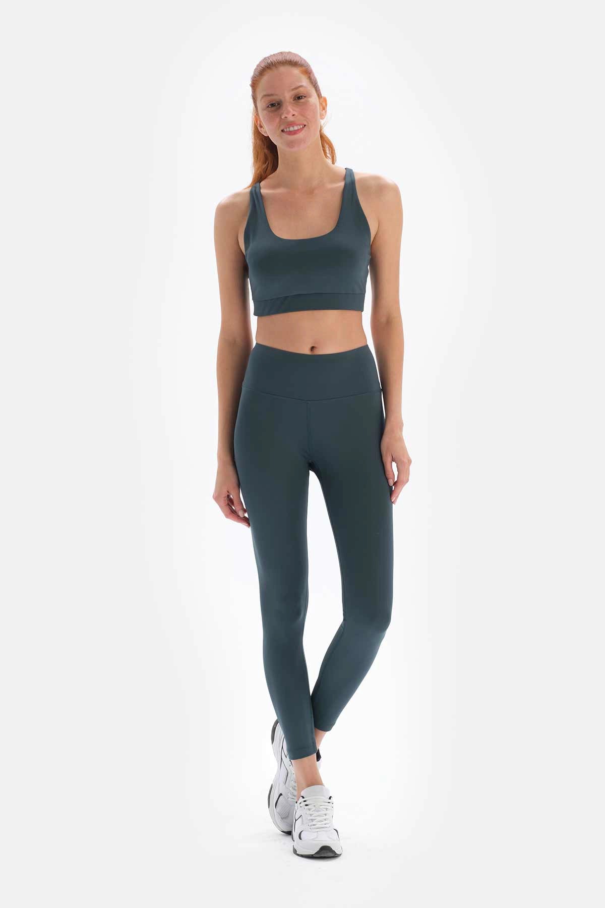 Petrol Dagi Active Kadın Uzun Tayt