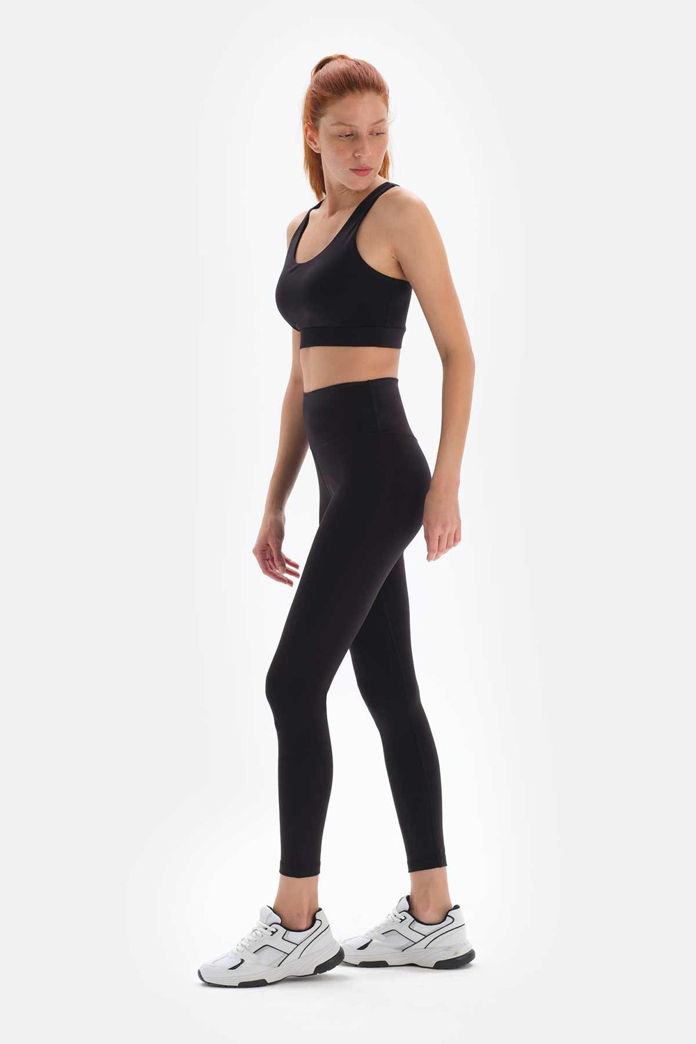 Siyah Dagi Active Kadın Uzun Tayt