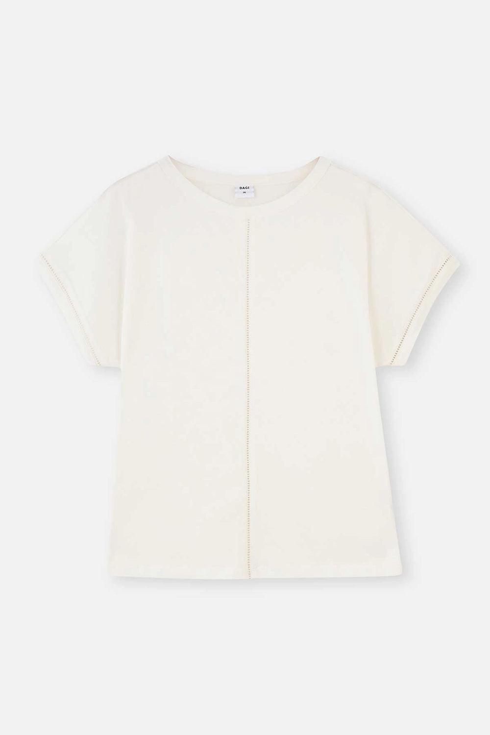 Beyaz Merdiven Biye Detaylı Kayık Yaka Örme Pijama Takımı