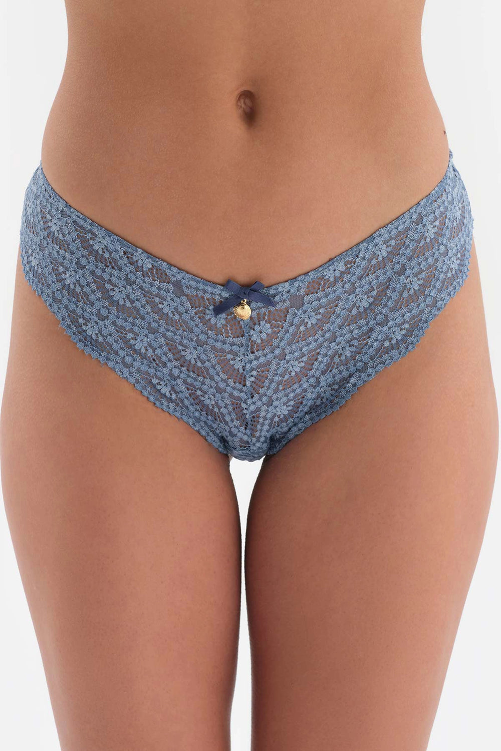 Mavi Aksesuar Detaylı Dantelli Sütyen