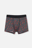 Siyah Biber Desenli Pamuklu Boxer