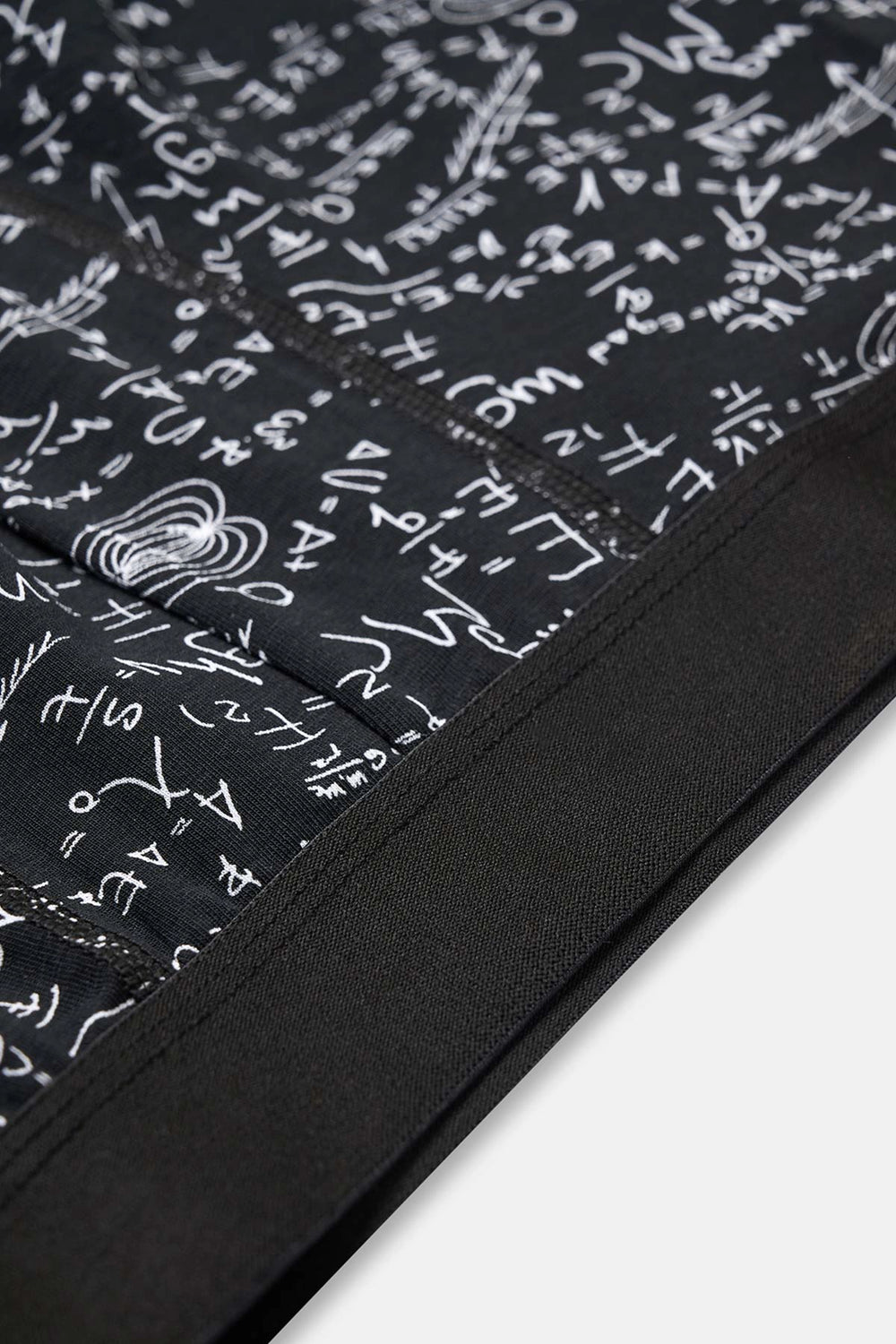 Siyah Tekli Pamuklu Boxer