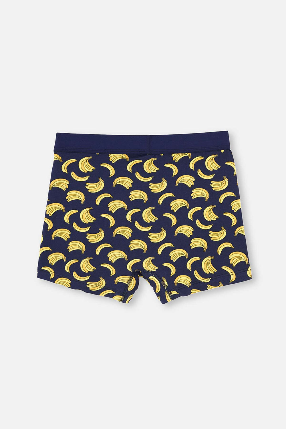 Lacivert Muz Desenli Boxer