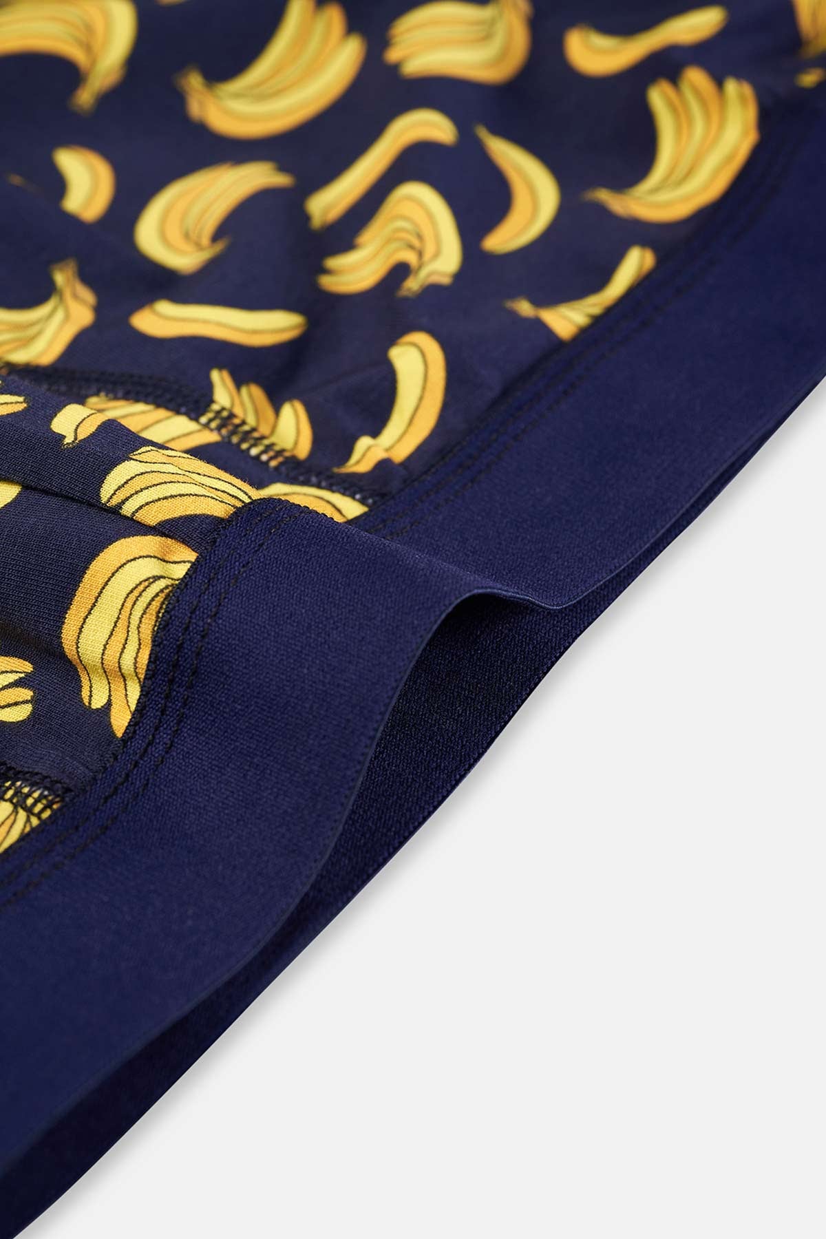 Lacivert Muz Desenli Boxer