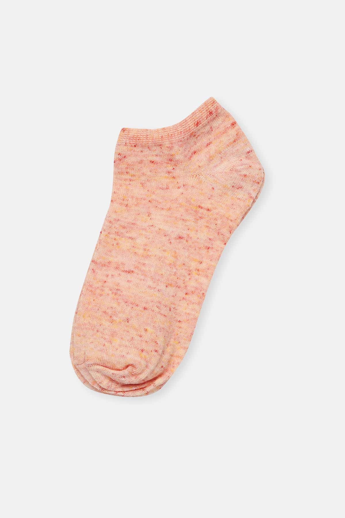 Karışık Karışık Kadın 4'lü Nopeli Çorap