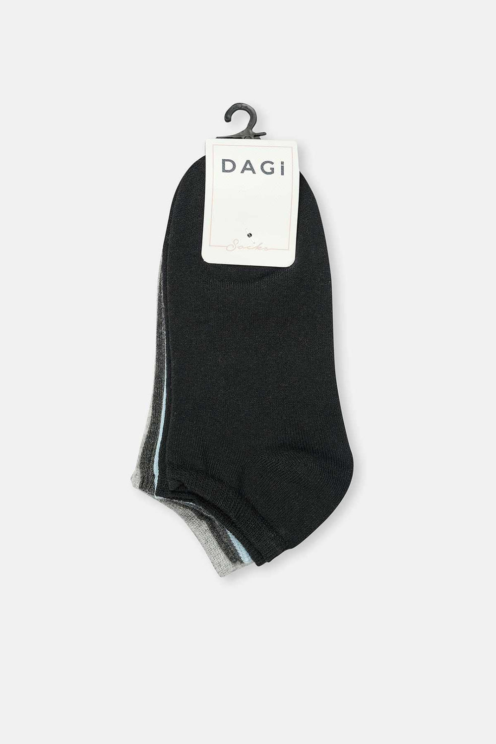 Karışık Karışık Kadın 4'lü Düz Patik Çorap