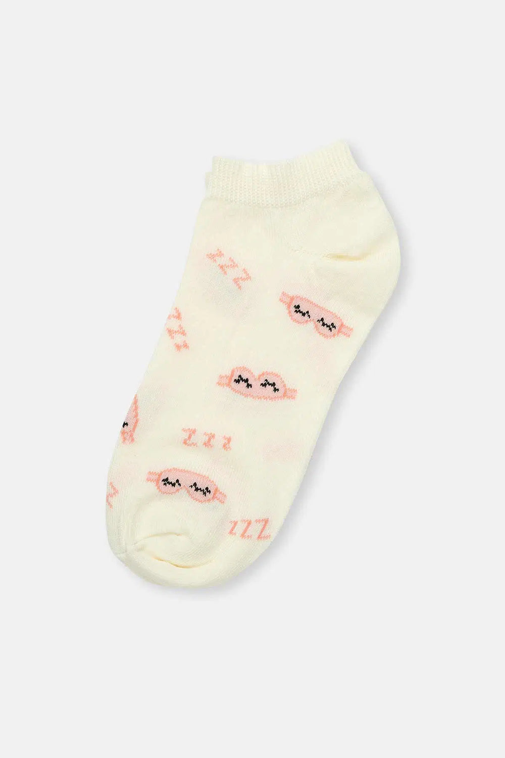 Karışık Karışık Kadın 4'lü Desenli Patik Çorap