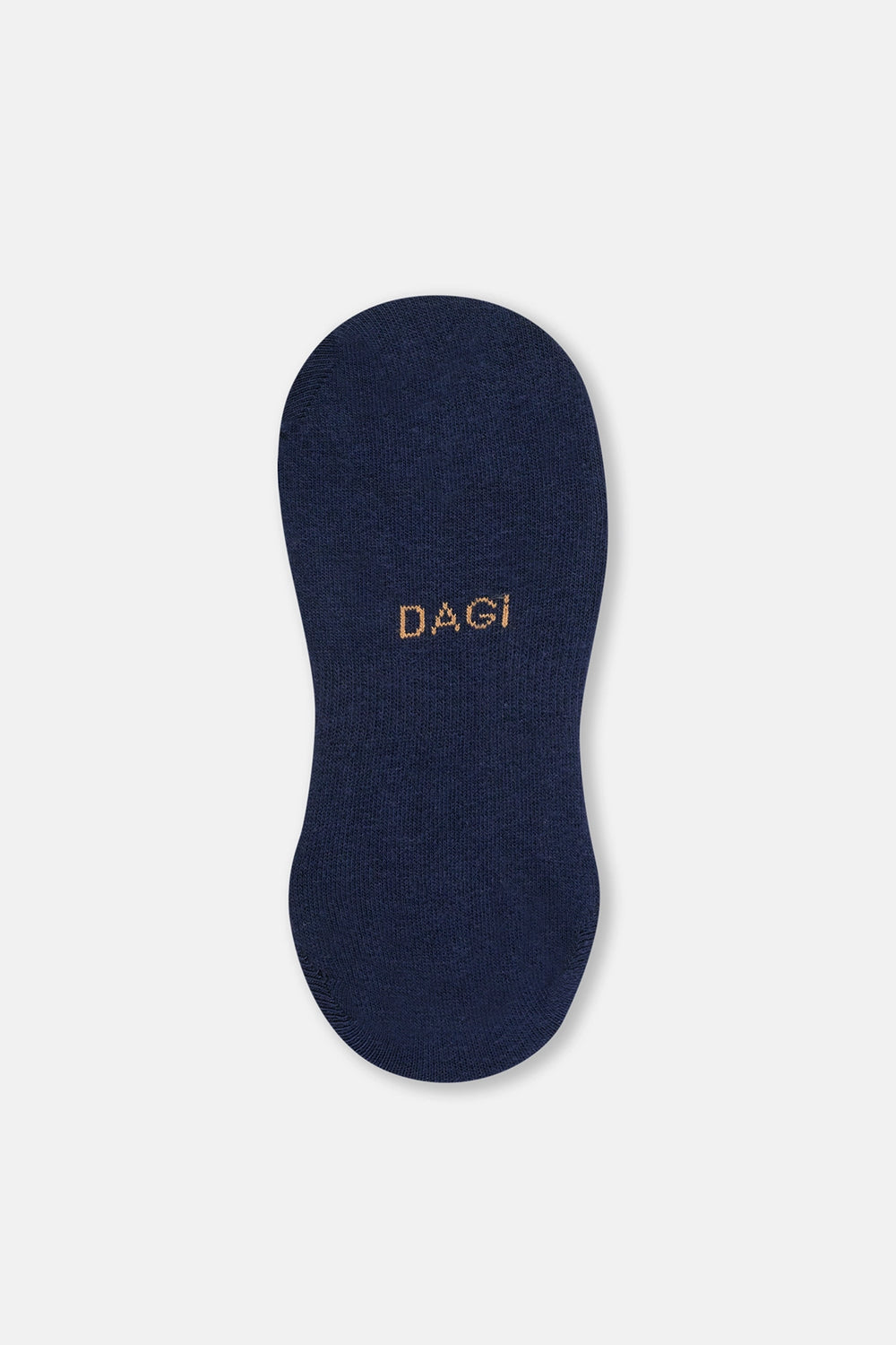 Mavi Kadın Köpek Desenli Görünmez Çorap