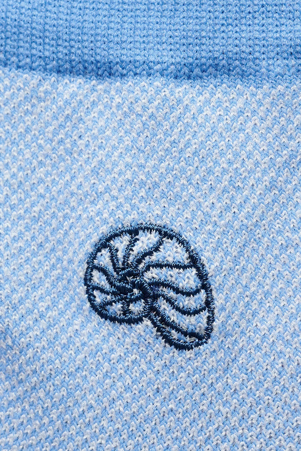 Mavi Kadın Deniz Nakışlı 2'Li Çorap