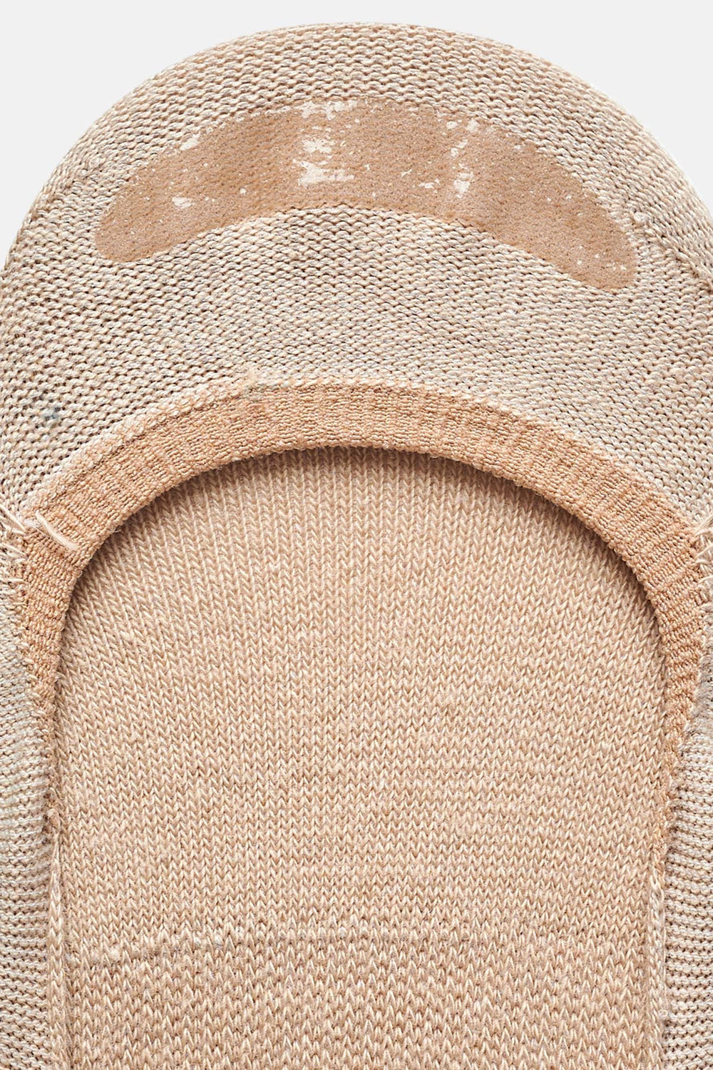 Ekru Kadın Görünmez Çorap 3'Lü