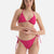 Fuşya Düşük Bel Spagetti Bikini Altı