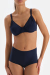 Lacivert Boyshort Bikini Altı